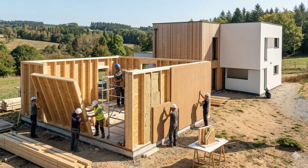 Maison ossature bois
